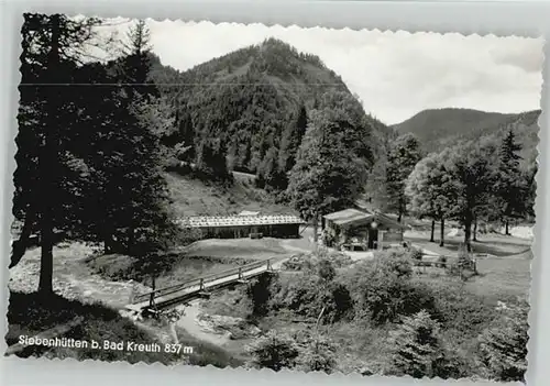 Kreuth Tegernsee Kreuth Tegernsee Siebenhuette ungelaufen ca. 1955 / Kreuth /Miesbach LKR