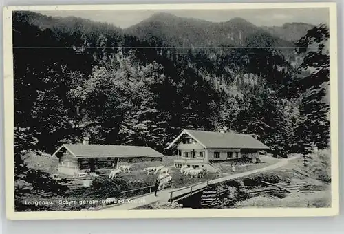 Kreuth Tegernsee Langenau Schwaiger Alm x 1935