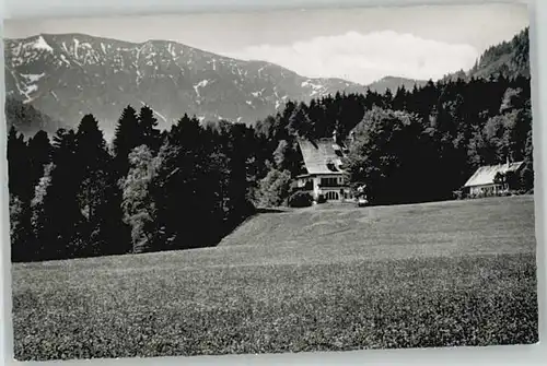 Kreuth Tegernsee bei Tegernsee Sanatorium Haus Bruneck x 1963