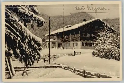 Kreuth Tegernsee [Stempelabschlag]  x 1937