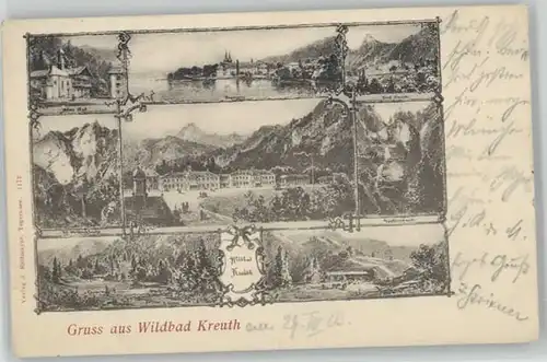 Kreuth Tegernsee Wildbad x 1903