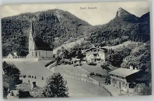 Kreuth Tegernsee Kreuth Tegernsee  ungelaufen ca. 1910 / Kreuth /Miesbach LKR