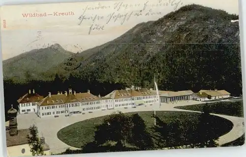 Kreuth Tegernsee Wildbad x 1905