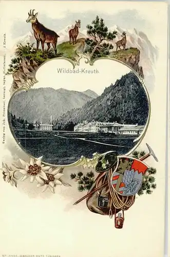 Kreuth Tegernsee Kreuth Tegernsee Wildbad ungelaufen ca. 1900 / Kreuth /Miesbach LKR