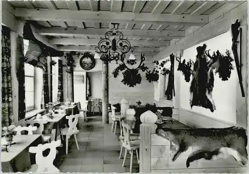 Kreuth Tegernsee Kreuth Tegernsee Cafe Gaststaette Schwaigeralm ungelaufen ca. 1965 / Kreuth /Miesbach LKR