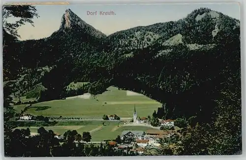 Kreuth Tegernsee Dorf Kreuth x 1911