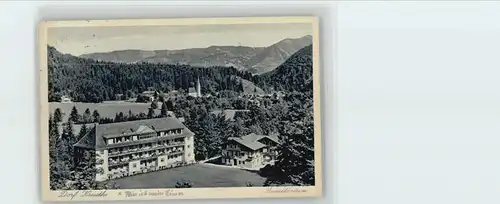 Kreuth Tegernsee Dorf Kreuth Sanatorium x 1932