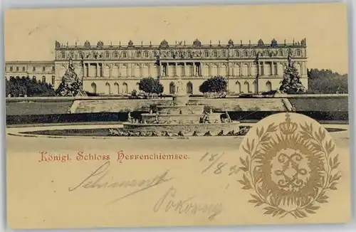 Chiemsee Herrenchiemsee x 1900