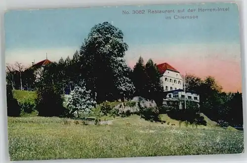 Chiemsee Chiemsee Herreninsel  ungelaufen ca. 1920 / Chiemsee /Rosenheim LKR