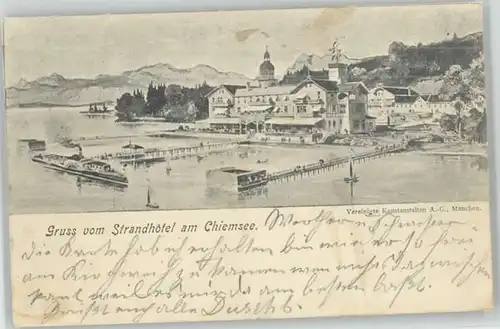 Chiemsee Chiemsee  x 1903 / Chiemsee /Rosenheim LKR