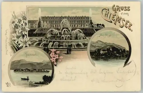 Chiemsee Fraueninsel x 1896