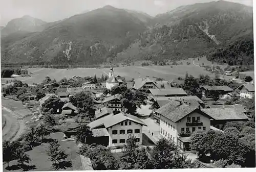 Schleching Schleching Gasthof Geigelstein ungelaufen ca. 1955 / Schleching /Traunstein LKR