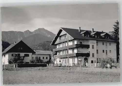 Bergen Chiemgau Bergen Haus Chiemgau ungelaufen ca. 1955 / Bergen /Traunstein LKR