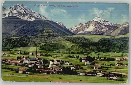 Bergen Chiemgau Bergen Chiemgau  ungelaufen ca. 1910 / Bergen /Traunstein LKR