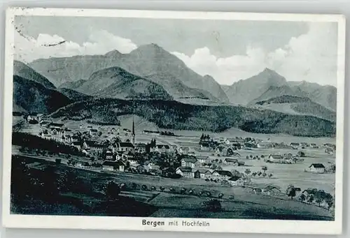 Bergen Chiemgau Bergen Chiemgau  x 1930 / Bergen /Traunstein LKR