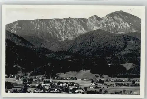 Bergen Chiemgau Bergen Chiemgau  x 1933 / Bergen /Traunstein LKR