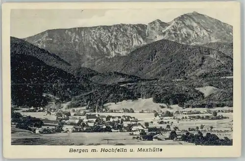 Bergen Chiemgau Bergen Chiemgau  o 1921 / Bergen /Traunstein LKR