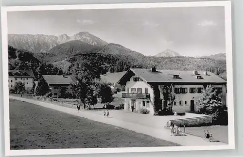 Bergen Chiemgau Bergen Oberbayern Jugendherberge ungelaufen ca. 1955 / Bergen /Traunstein LKR