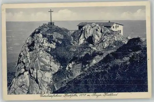 Bergen Chiemgau Bergen Chiemgau Unterkunftshaus Hochfelln x 1925 / Bergen /Traunstein LKR