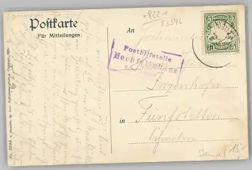 Bergen Chiemgau Bergen Oberbayern Hochfelln x 1910 / Bergen /Traunstein LKR