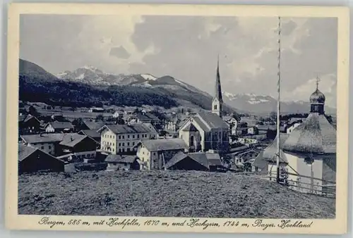 Bergen Chiemgau Bergen Chiemgau  ungelaufen ca. 1920 / Bergen /Traunstein LKR