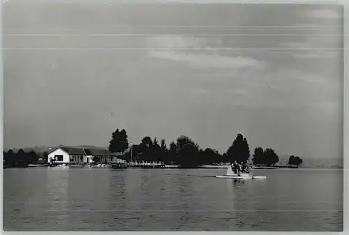 Waging See Waging See Kurhaus ungelaufen ca. 1955 / Waging a.See /Traunstein LKR