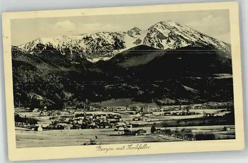 Bergen Chiemgau Bergen Oberbayern  x 1936 / Bergen /Traunstein LKR