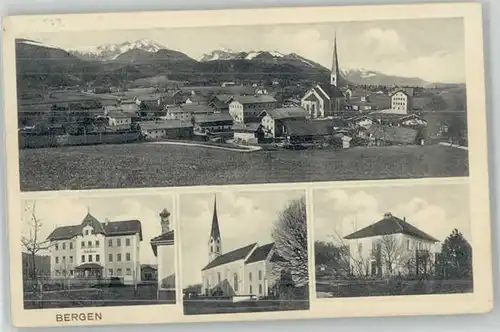 Bergen Chiemgau Bergen  x 1926 / Bergen /Traunstein LKR