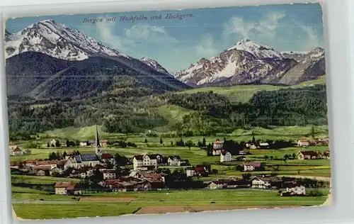 Bergen Chiemgau Bergen Oberbayern  ungelaufen ca. 1910 / Bergen /Traunstein LKR