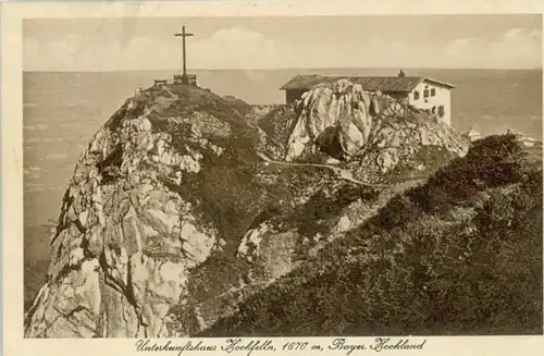 Bergen Chiemgau Bergen Oberbayern Hochfelln Unterkunftshaus x 1927 / Bergen /Traunstein LKR