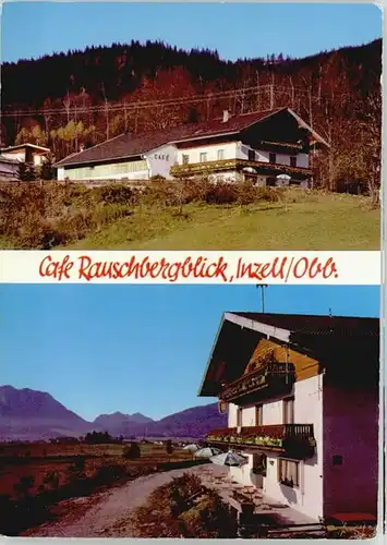 wd79066 Inzell Inzell Cafe Rauschbergblick Kategorie. Inzell Alte Ansichtskarten