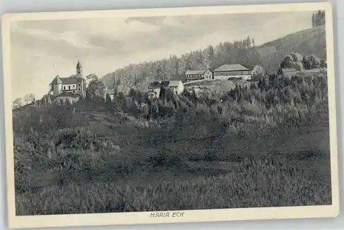 Bergen Chiemgau Bergen Oberbayern Wallfahrtsort Maria Eck   x 1927 / Bergen /Traunstein LKR