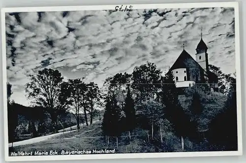 Bergen Chiemgau Bergen Oberbayern Wallfahrtsort Maria Eck   / Bergen /Traunstein LKR