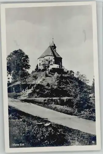Bergen Chiemgau Bergen Oberbayern Wallfahrtsort Maria Eck x 1930 / Bergen /Traunstein LKR