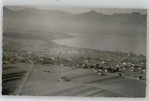 Chieming Chiemsee Chieming Fliegeraufnahme o 1959 / Chieming /Traunstein LKR