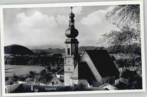 Trostberg Trostberg  ungelaufen ca. 1955 / Trostberg /Traunstein LKR