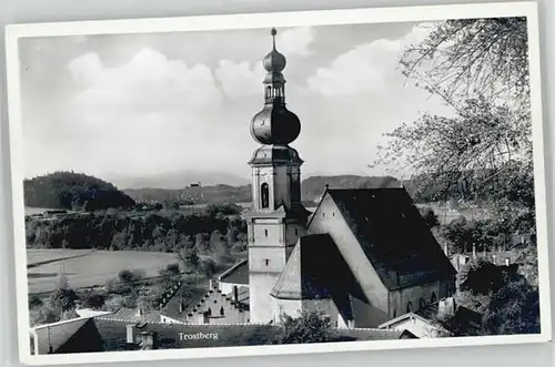 Trostberg Trostberg  ungelaufen ca. 1955 / Trostberg /Traunstein LKR