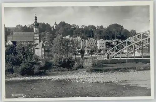 Trostberg Trostberg  ungelaufen ca. 1955 / Trostberg /Traunstein LKR