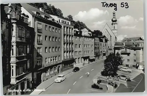 Trostberg Trostberg Vormarkt ungelaufen ca. 1955 / Trostberg /Traunstein LKR