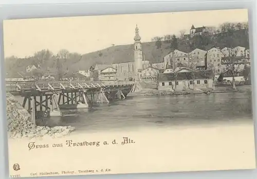 Trostberg Trostberg  ungelaufen ca. 1900 / Trostberg /Traunstein LKR