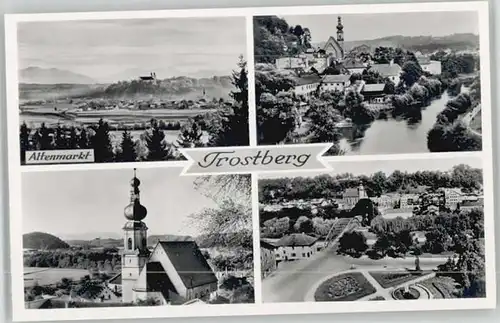 Trostberg Trostberg Altenmarkt ungelaufen ca. 1955 / Trostberg /Traunstein LKR