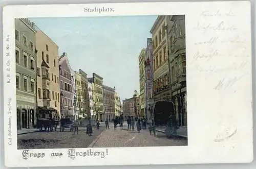 Trostberg Trostberg  x 1909 / Trostberg /Traunstein LKR