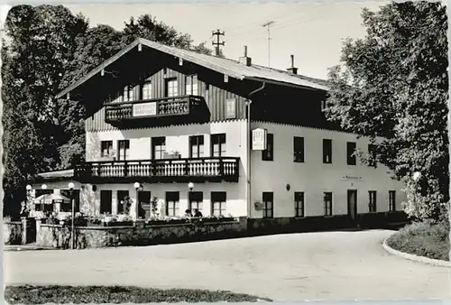 Chieming Chiemsee Chieming Cafe Restaurant Pension Marienbad x 1976 / Chieming /Traunstein LKR