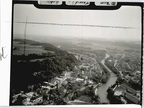 Trostberg Fliegeraufnahme o 1967