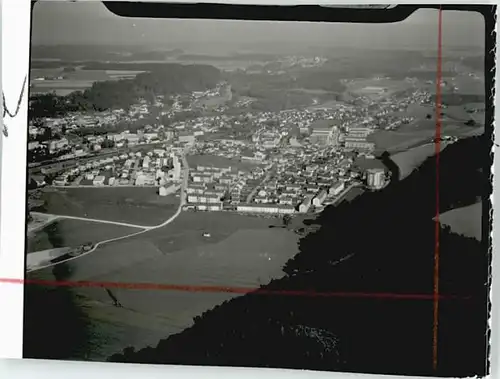 Trostberg Fliegeraufnahme o 1971