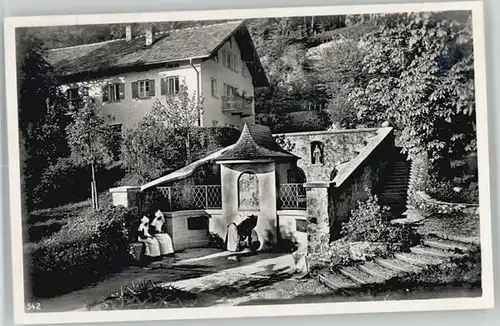 Siegsdorf Oberbayern Siegsdorf Oberbayern Bad Adelholzen Krankenhaus ungelaufen ca. 1955 / Siegsdorf /Traunstein LKR