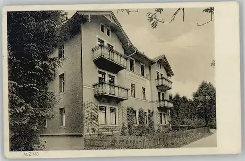 Bergen Chiemgau Bergen Oberbayern Alzing Genesungsheim x 1930 / Bergen /Traunstein LKR