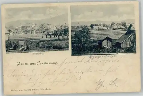 Freilassing Freilassing Salzburghofen ungelaufen ca. 1900 / Freilassing /Berchtesgadener Land LKR