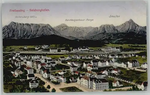 Freilassing Freilassing Salzburghofen ungelaufen ca. 1920 / Freilassing /Berchtesgadener Land LKR