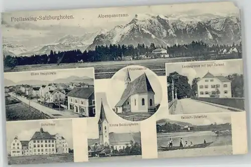Freilassing Freilassing Salzburghofen Peterskapelle  x 1916 / Freilassing /Berchtesgadener Land LKR